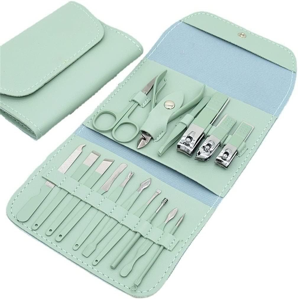 16pcs Stainless Steel Nail Cutter Tool Set